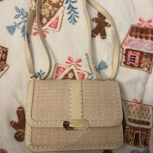 Ted Baker Beige and Cream Crossbody Bag